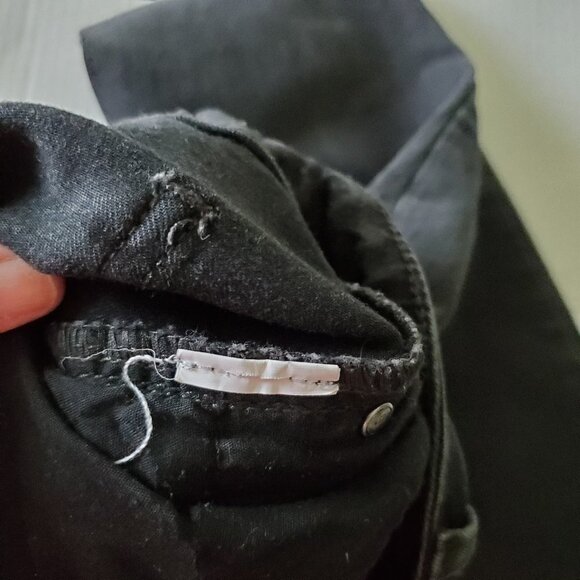 91 Cotton On High Grazer Skinny High Rise Distressed Black Jeans - Picture 11 of 11